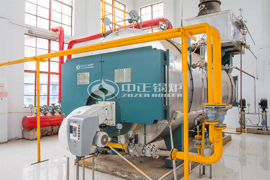 金光紙業(yè)20噸SZS系列蒸汽鍋爐煤改氣項(xiàng)目