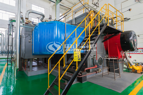 1.4MW WNS系列沼氣熱水鍋爐項目