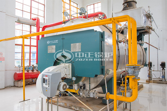 35噸SZS系列冷凝式沼氣蒸汽鍋爐項目（瀘州北方公司）