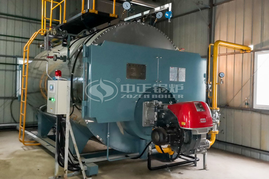 25噸SZS系列冷凝式沼氣蒸汽鍋爐項(xiàng)目